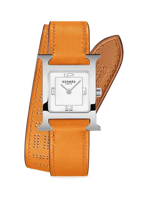 hermes watches sale|Hermes stainless steel watches.